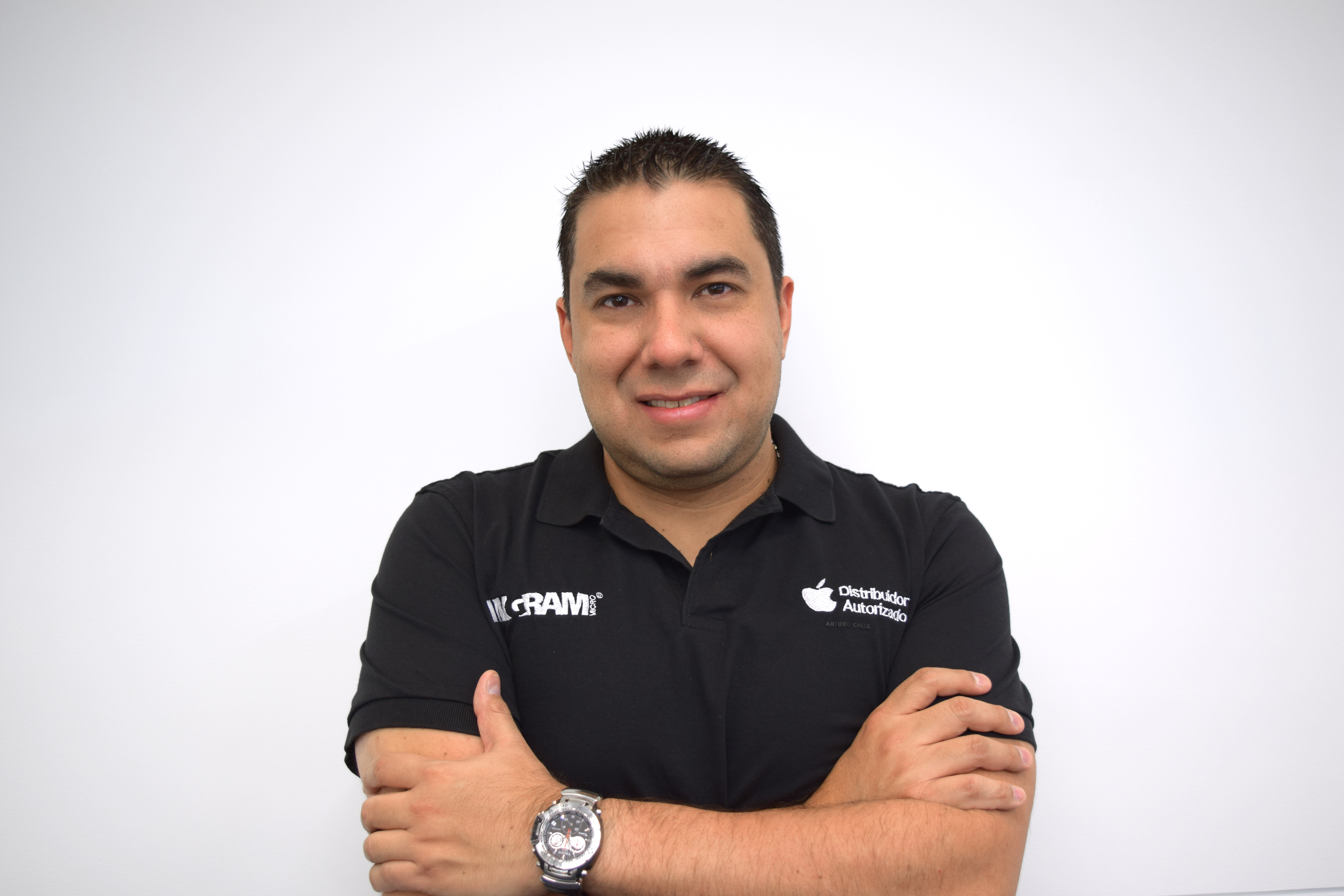 a person with his arms crossed