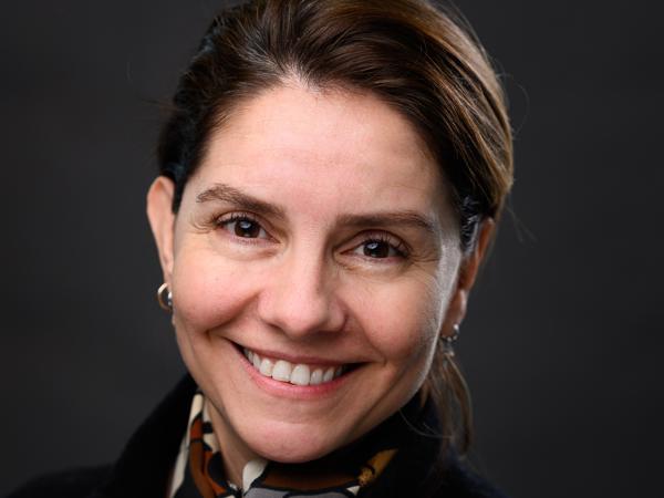 a person smiling at camera