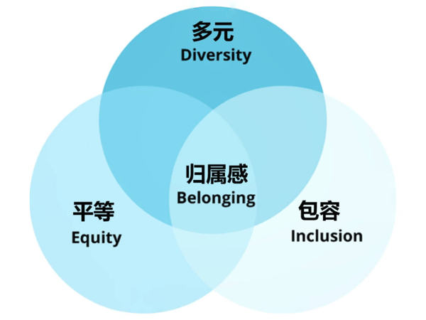 不同类型多样性的图表