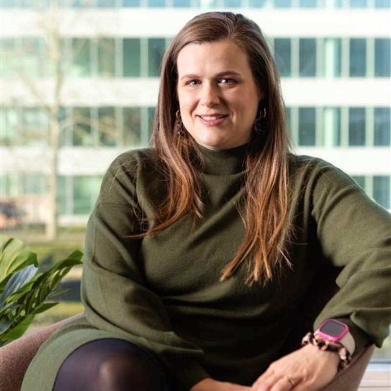 a person sitting in a chair