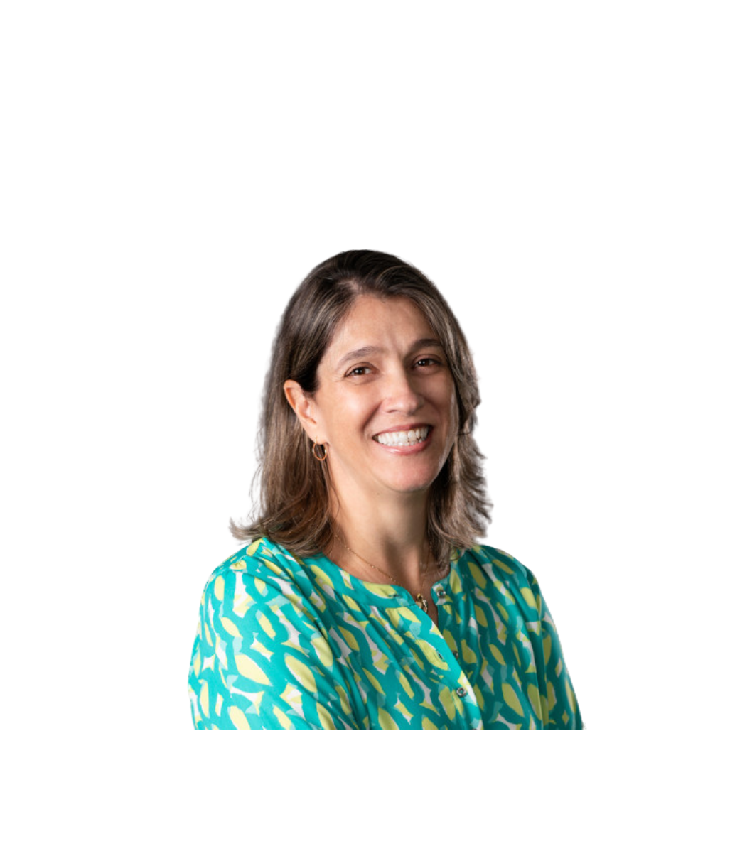 a person smiling at camera