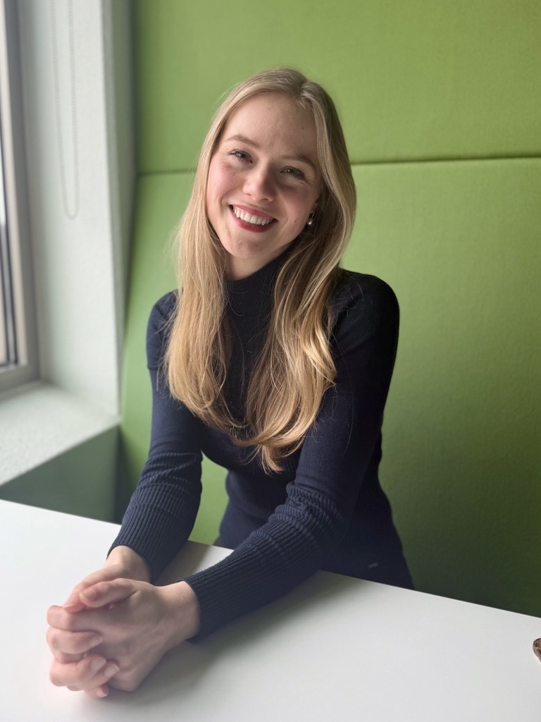 a person sitting at a table