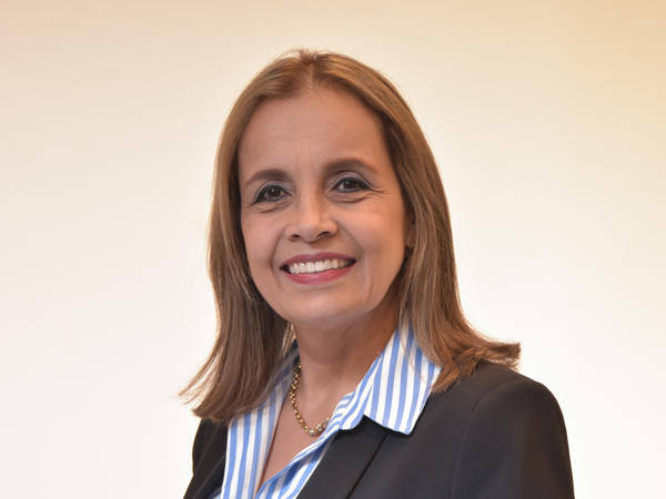 a person smiling at camera
