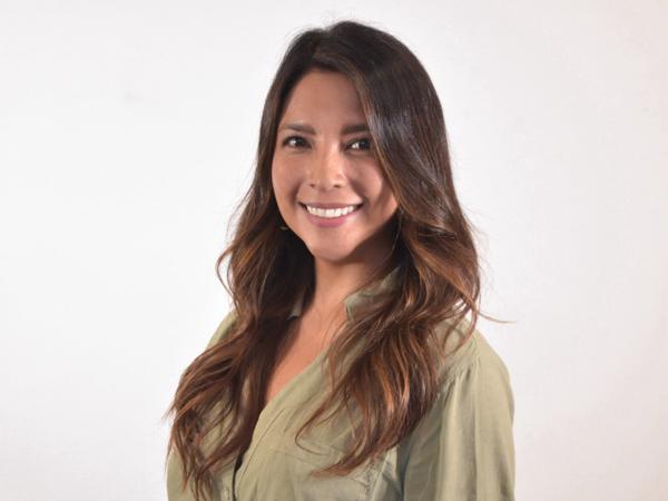 a person smiling at camera