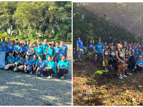 a group of people posing for a photo