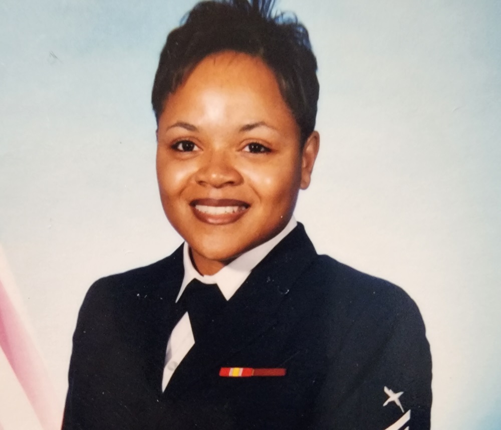 a person in uniform smiling