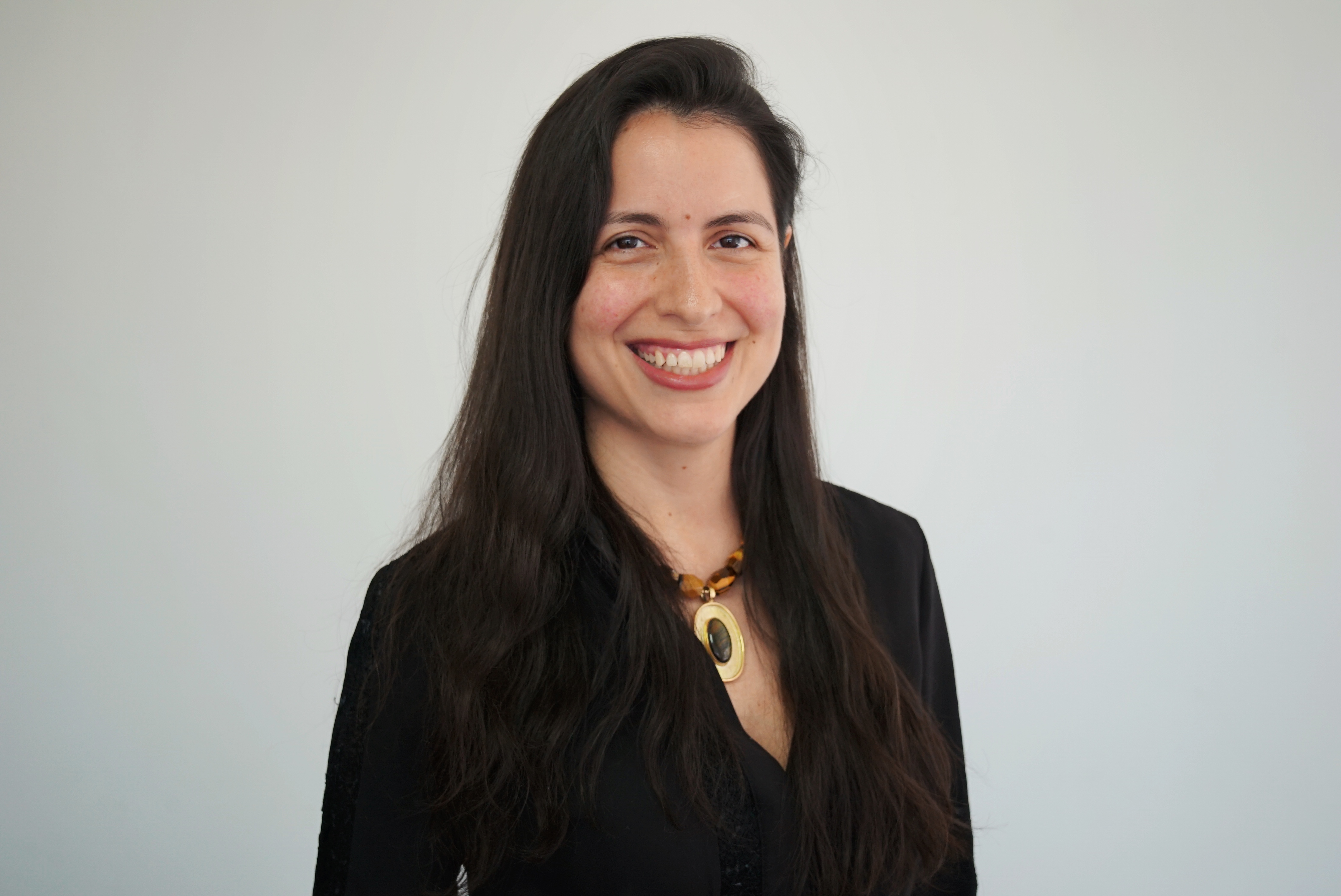 a person smiling at camera