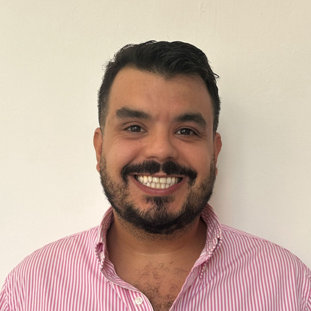 a person smiling at the camera