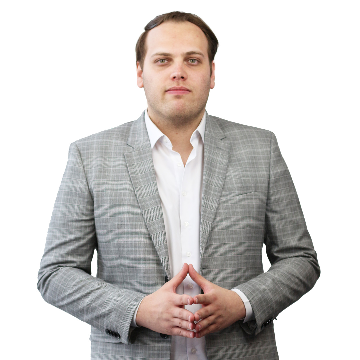a person in a suit