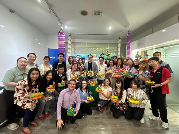 a group of people posing for a photo