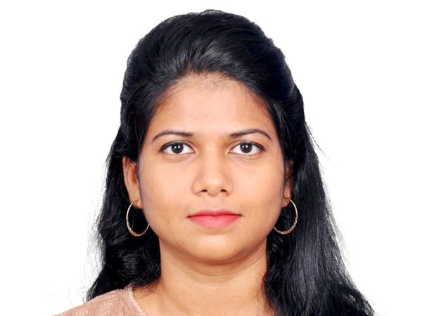 a person with long black hair