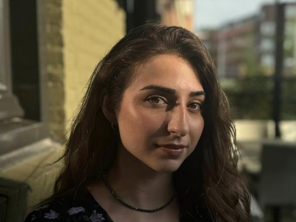 a person sitting in a chair