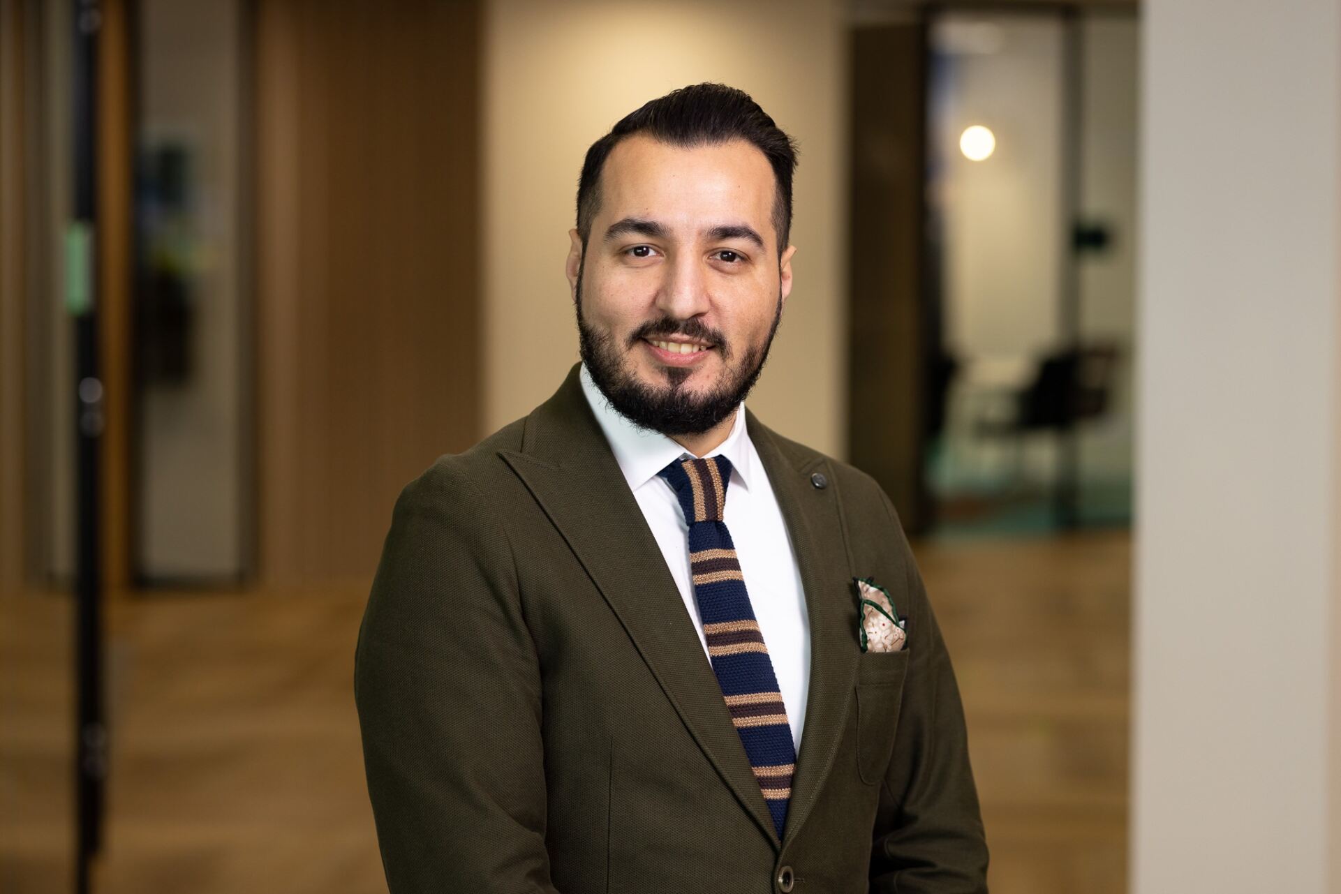 a person in a suit and tie
