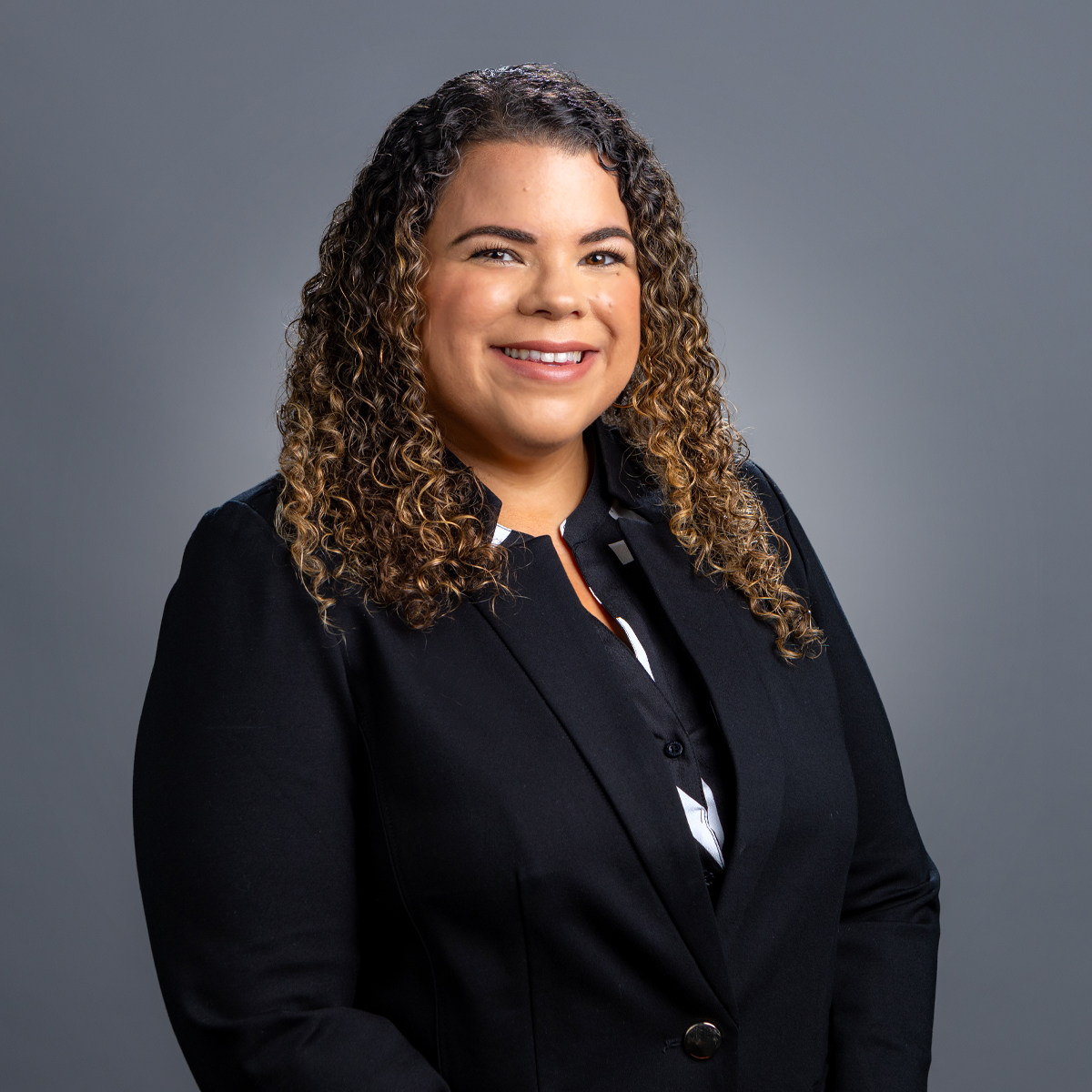 a person in a black suit