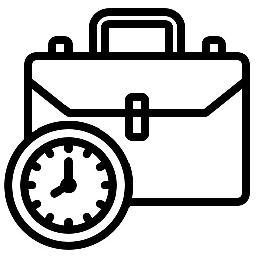 Arbeitszeit Icon