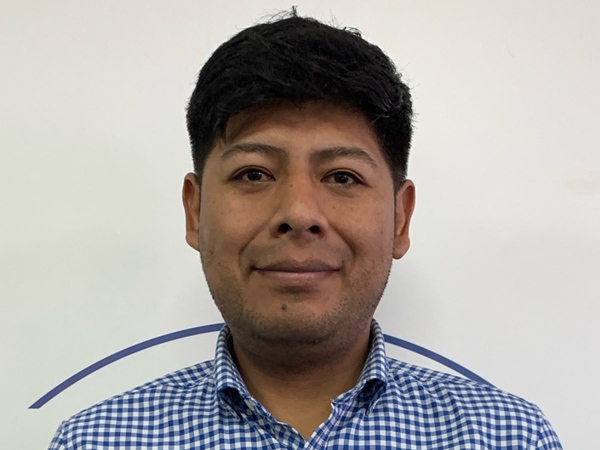 a person smiling for a picture