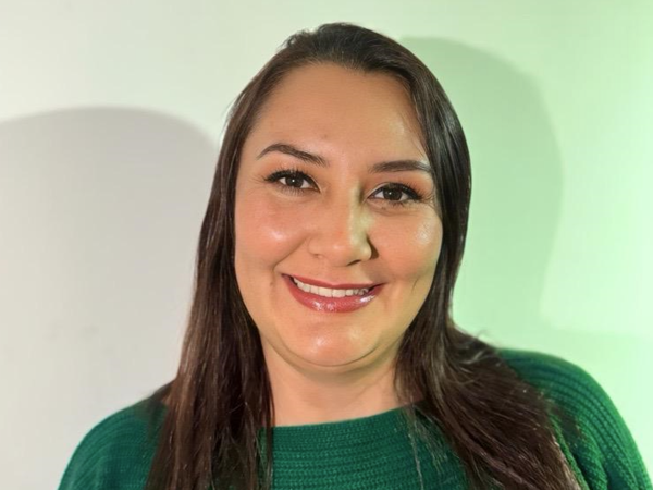 a person smiling for a picture